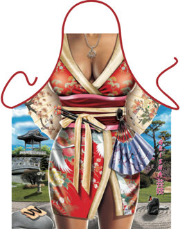 Funny BBQ schorten Geisha Multi