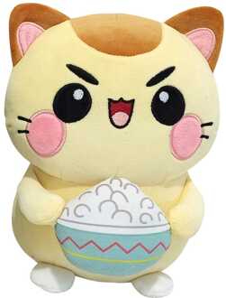 Funny Cat Plush Figure Cat with Rice 25 cm