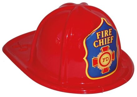 Funny Fashion Brandweerhelm rood verkleed accessoire voor kinderen - Action products