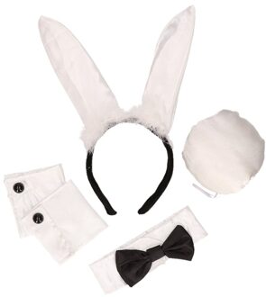 Funny Fashion Bunny Playboy verkleed setje