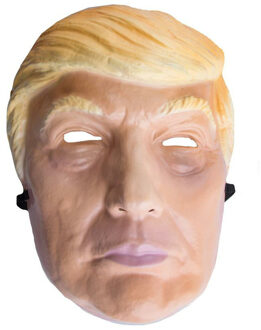 Funny Fashion Carnaval verkleed Donald Trump masker - latex - volwassenen - Amerikaanse President