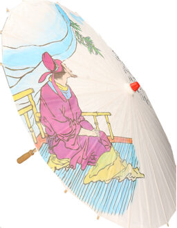 Funny Fashion Chinese parasol 85 cm - Accessoires > Overige