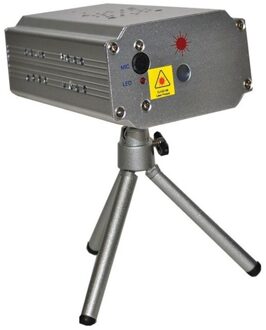 Funny Fashion Compacte Twinkling disco laser projector - feestverlichting