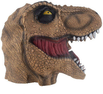 Funny Fashion Dierenmasker/verkleed masker - dinosaurus - latex - volwassenen