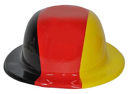 Funny Fashion Duitsland supporters bolhoed plastic - Duitse verkleed feestartikelen