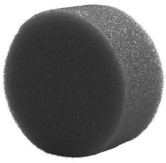 Funny Fashion Ecologisch grimeer sponsje - rond - antraciet - Natuurlijk make up sponsje - Grimeersponsje