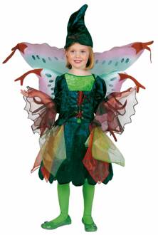 Funny Fashion Elfen Feeen & Fantasy Kostuum | Willow Woman Elf | Meisje | Maat 104 | Carnaval kostuum | Verkleedkleding