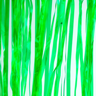 Funny Fashion Folie deurgordijn groen transparant 200 x 100 cm