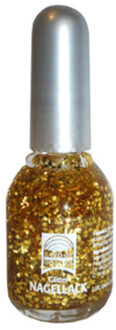 Funny Fashion Gouden nagellak 15 ml - Glitter and glamour verkleed accessoires