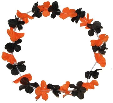 Funny Fashion Halloween bloemen krans - Verkleedkransen Multikleur