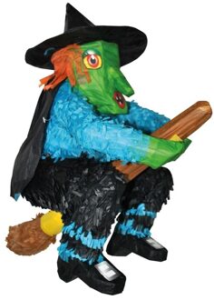 Funny Fashion Halloween Heksen pinata 48 cm - Pinatas Multikleur