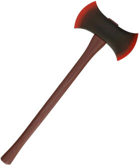 Funny Fashion Halloween horror bijl verkleed accessoire - 73 cm - volwassenen - Wapens Multi
