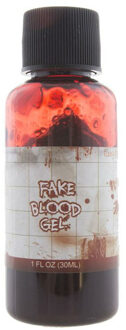 Funny Fashion Halloween nep bloed tube - extra stroperig - 30 ml - carnaval/verkleed artikel - wonden maken