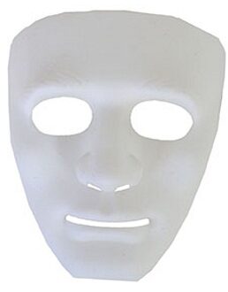 Funny Fashion Halloween Plastic spoken gezichtsmasker