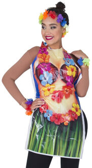Funny Fashion Hawaii schort - BBQ - vrouw - verkleed / carnaval schorten