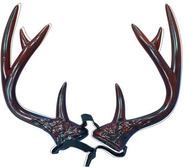 Funny Fashion Hert/rendier gewei - verkleed diadeem - bruin - volwassenen - verkleedaccessoires