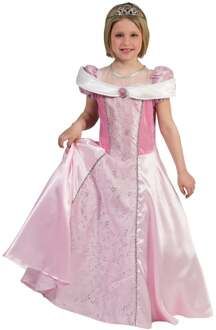 Funny Fashion Koning Prins & Adel Kostuum | Chique Koningin Amalia | Meisje | Maat 104 | Carnaval kostuum | Verkleedkleding