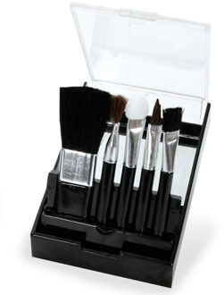 Funny Fashion Make up/grimeer/schmink penselen/kwastjes set 5 delig - Schminkpenselen Multikleur