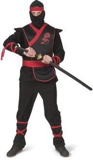 Funny Fashion Ninja Carnaval Kostuum Man - Maat 52/54