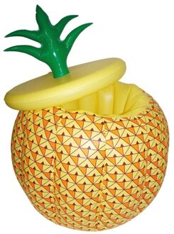 Funny Fashion Opblaasbare ananas drankkoeler 65 cm Multi