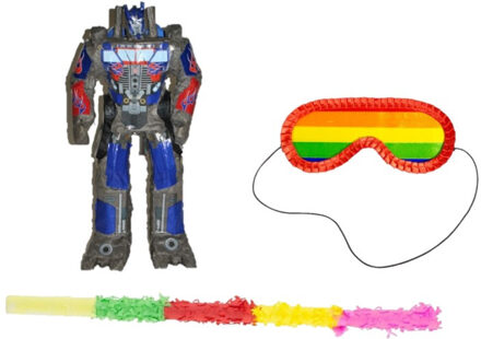 Funny Fashion Pinata robot set + stok + masker