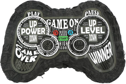 Funny Fashion Pinata van papier Gamer console/controller thema 43 x 29 cm