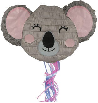 Funny Fashion Pinata van papier - Koala beer thema - 42 x 25 cm - Feestartikelen Verjaardag - Pinatas