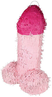 Funny Fashion Pinata van papier - Penis/piemel thema - Feestartikelen vrijgezellenfeest Multi