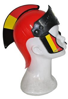 Funny Fashion Ridder helm in Belgische kleuren