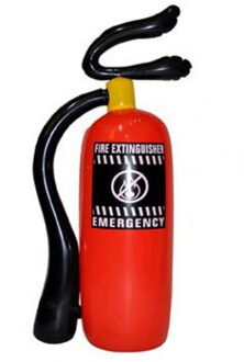 Funny Fashion Rode blusser opblaasbaar 50 cm