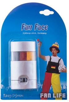 Funny Fashion Schmink stift in landen vlag kleuren - Duitsland feest/verkleed thema