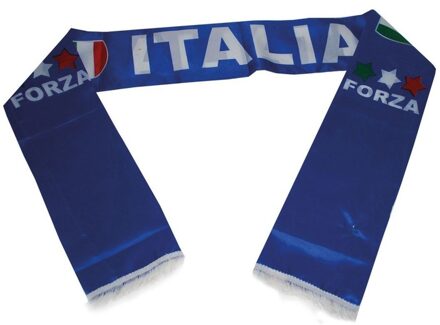 Funny Fashion Sjaal Forza Italia - Supporters sjaal Italie - blauw - polyester Multi