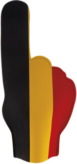 Funny Fashion Supporters feestartikelen - foam hand - vlag Belgie - 50 cm