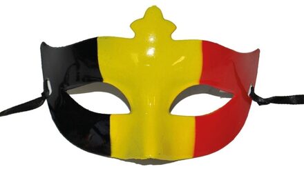 Funny Fashion Supporters Oogmasker vlag Belgie