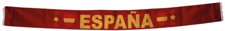 Funny Fashion Supporters Sjaal Spanje - Espana - polyester - 150 cm - landen