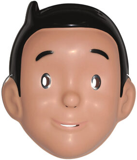 Funny Fashion Suske verkleedmasker met elastiekje - voor volwassenen - Stripfiguur - Feestmasker - Suske en Wiske