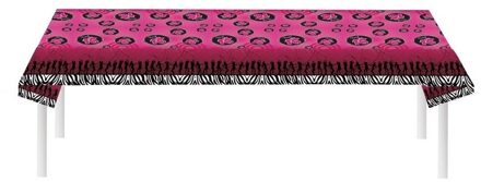 Funny Fashion Sweet 16 verjaardag tafelkleed - plastic - 270x136 cm - versiering van de feesttafel