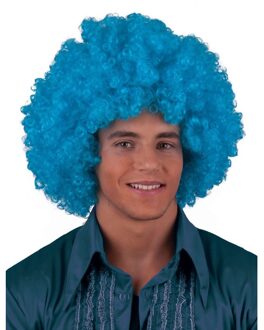 Funny Fashion Turquoise blauwe afropruiken