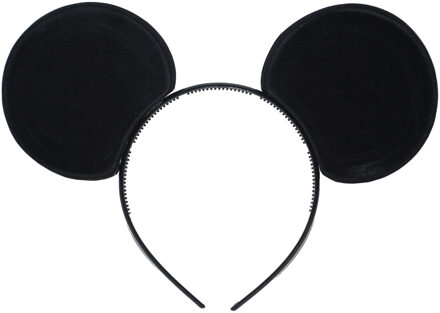Funny Fashion Verkleed diadeem muis/muizen oren/oortjes - meisjes/dames - Carnaval