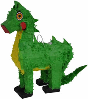 Funny Fashion Vulbare dinosaurus pinata 48 cm - Pinatas Groen