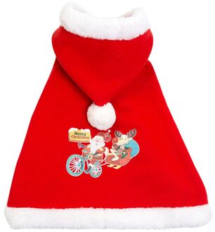 Funny Pet Mantel Rode Kerst Hond Kerst Stijl Mantel Hooded Getransformeerd Jas Kat Hond Interessante Kleding @ 5
