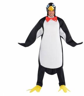 Funny Pinguin pak Zwart, Wit - Transparant