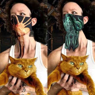 Funny Print Dust Prevent Face Mask Washable Reusable Mascarillas Proteccion Windbreak Facial Mask Adult Protective Face Shield