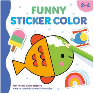 Funny Sticker Color (2-4 J.) / Funny Sticker Color (2-4a.) - ZNU