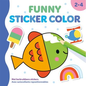 Funny Sticker Color (2-4 J.) / Funny Sticker Color (2-4a.) - ZNU