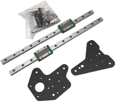 Funssor 1pcs MGN12H linear rail Creality Ender 3 Pro CR-10 S4/S5 Z axis upgrade kit Ender 3 Hiwin linear rail mod set