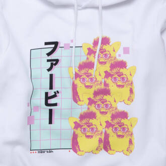 Furby Glitched Hoodie - White - S
