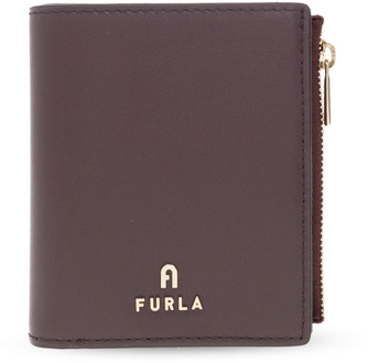 FURLA ‘Camelia Small’ portemonnee met logo Furla , Red , Dames - ONE Size