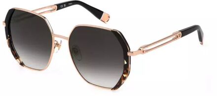 FURLA Fu117 Octagon Unglae Zwart