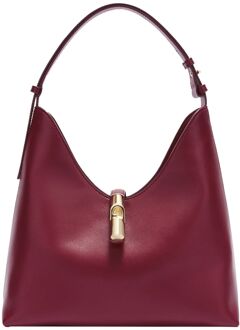FURLA Goccia Hobo M ciliegia schoudertas dames Rood - H 30.5 x B 30 x D 16 cm